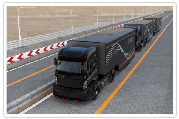How does truck platooning work and what are its benefits?